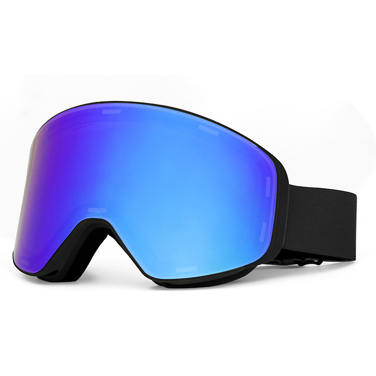 New Arrival Anti Fog Function Snowboard Glasses Frameless Magnetic Snow Ski Goggles For Adults