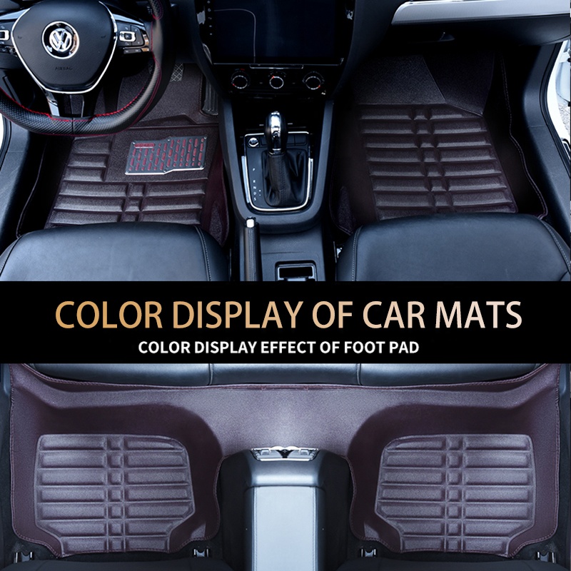 custom 7D universal luxury pressed car floor mats