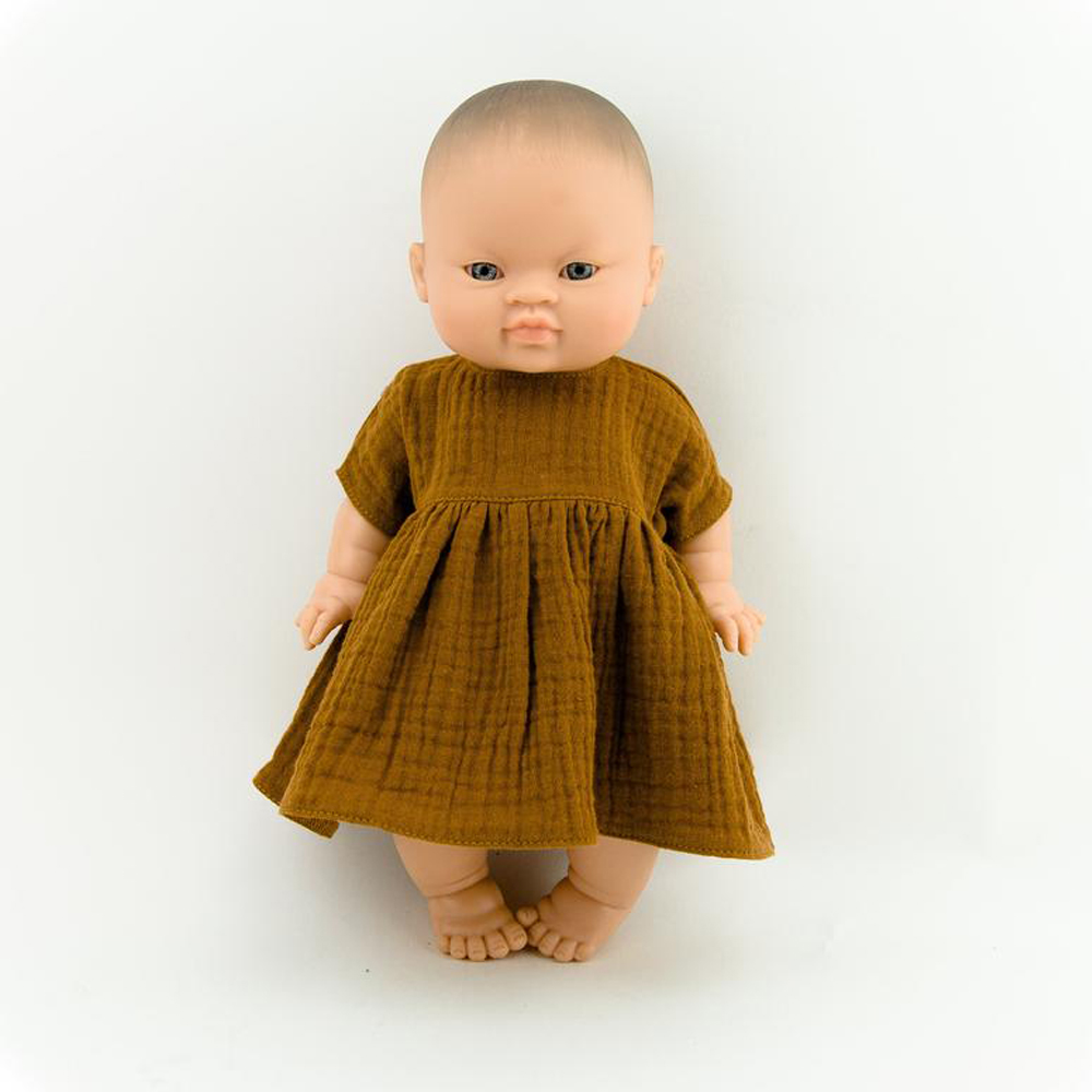 Dolly/Летняя одежда с короткими рукавами; Милое платье из муслина; Костюмы для кукол