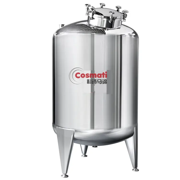 Hot sales Vertical Fixed Liquid Storage Tank stainless steel tank