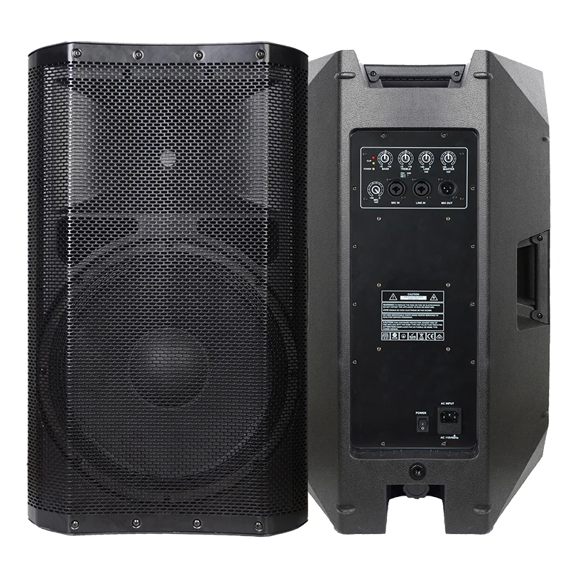 ACC CAN15ADA dj karaoke professional powered active portable speaker studio monitor 15 inch speakers audio system sound box