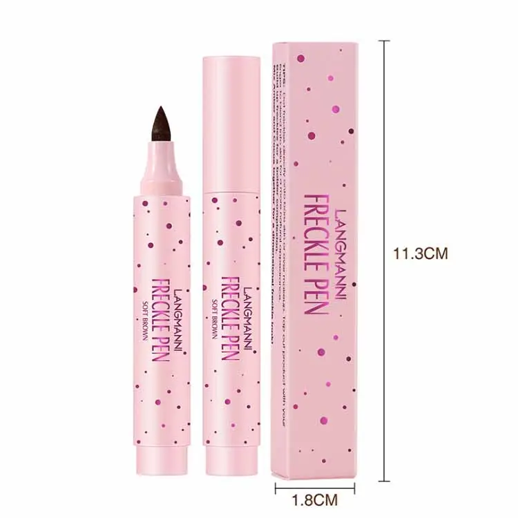2021 hot sale customized private label freckle pencil natural freckle pen for makeup