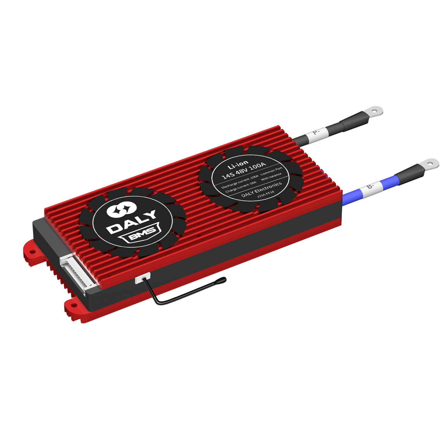 Daly BMS Li-ion 14S 48V 100A common port with balance for three-wheel electric vehicle