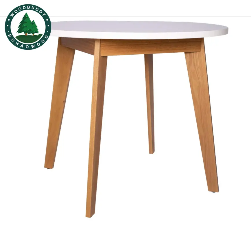 Round Wood Coffee Table Dining Table