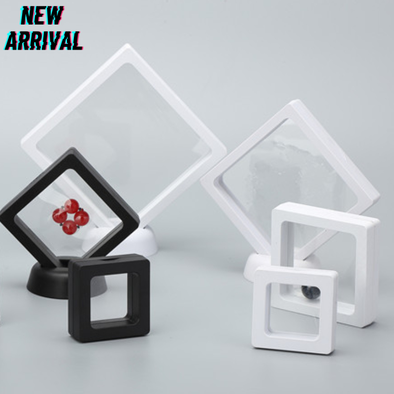 Прозрачная подставка для ювелирных изделий, 3d плавающая упаковка для ювелирных изделий