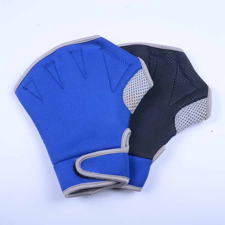 2021 Webbed Swimming Gloves duck feet neoprene swimming gloves SBR