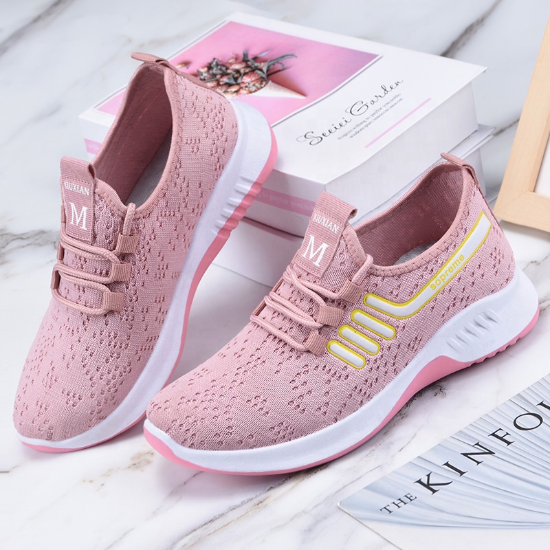 athletic tennis sneakers wholesale women shoes branded sports shoes for woman sock shoes