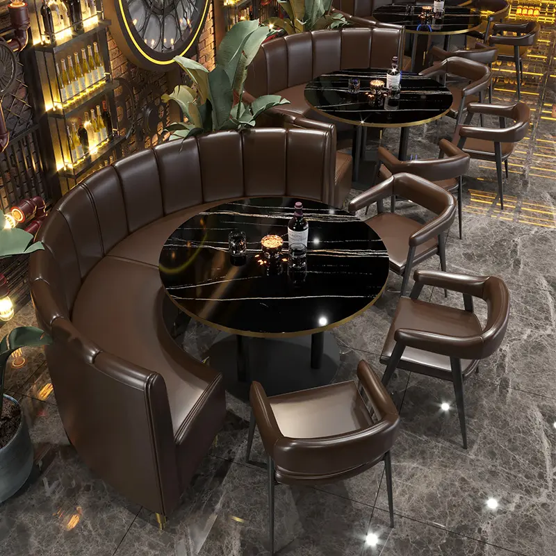 Restaurant Bar furniture designs Sofa Booth Seat Dining cafe commercial Furniture