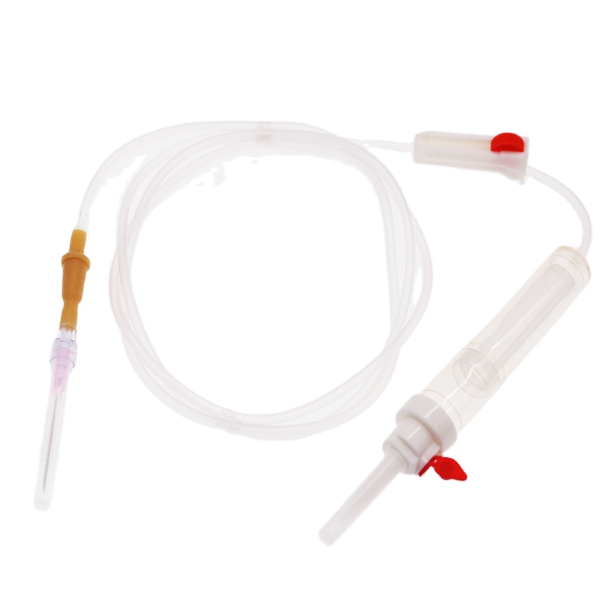 Hospital Medical Consumables Disposable Administration Transfusion Set wWith Luerlock Or Needles