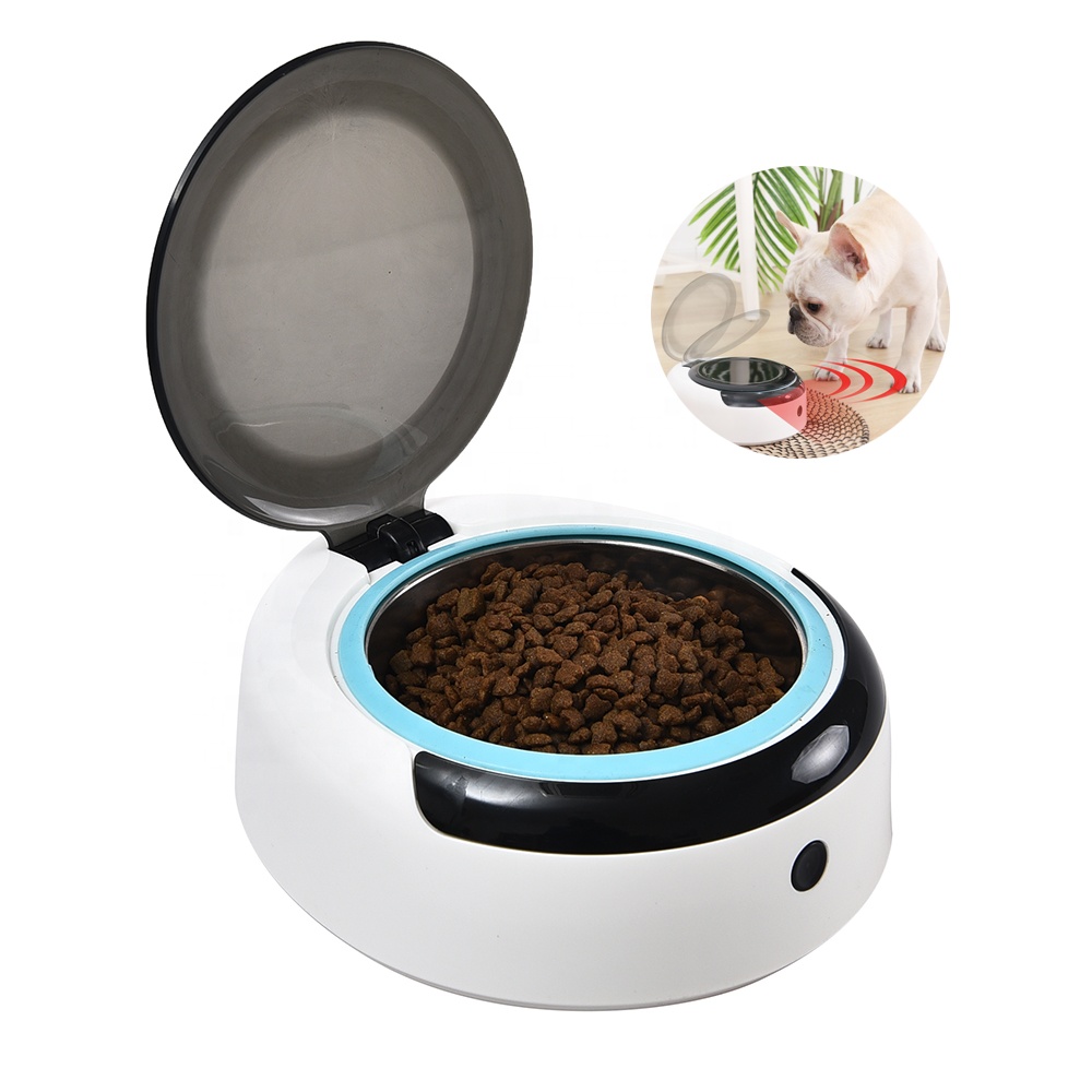 Автоматическая чаша Petstar с выключателем, электронная кормушка для кошек и собак, умная Индукционная чаша для кормления питомцев