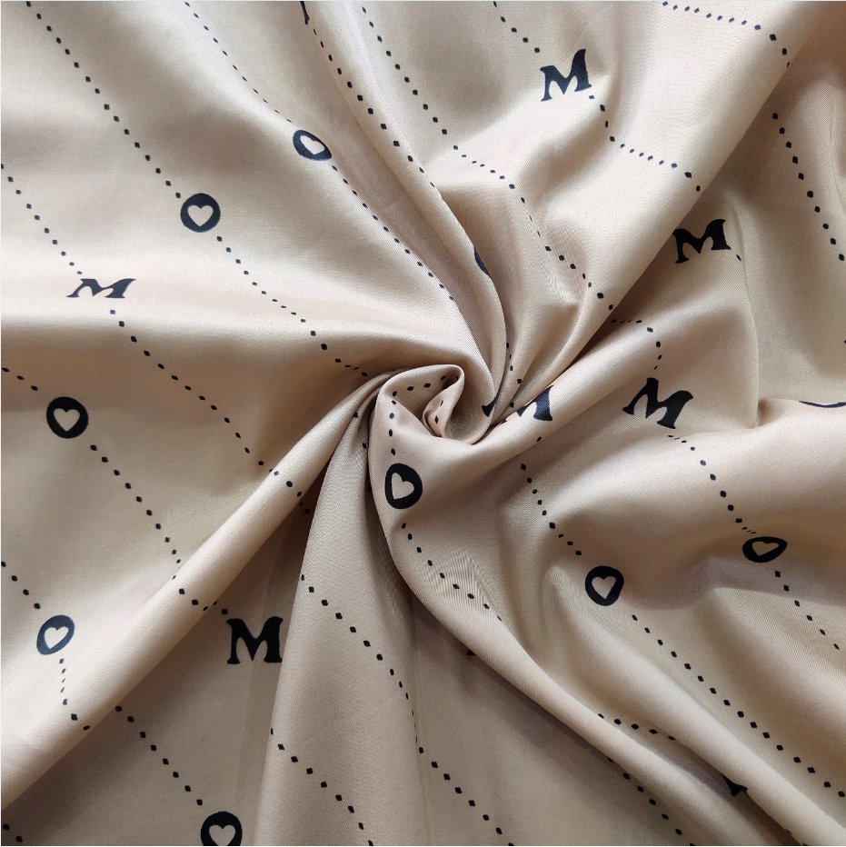 Factory price polyester woven strecth fabric lining fabric 300T 50D 2/2twill dress fabric for dress shirts custom print workable