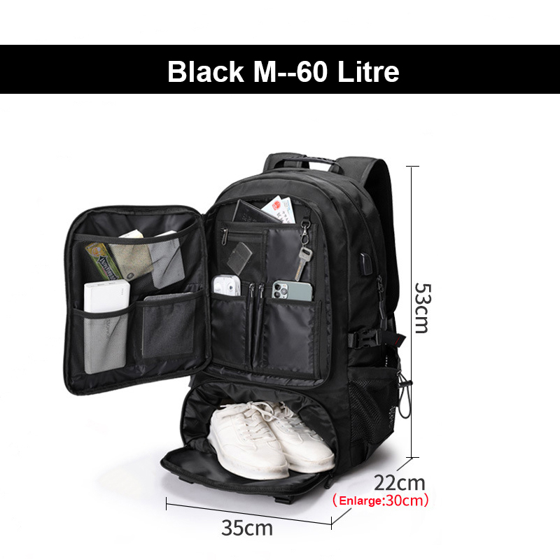 Super large capacity men's mountain designer outdoor sports travel bags luggage other backpack