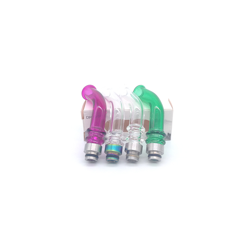 DIY мех мод RDA vape распылитель 510 стекло капельного наконечника