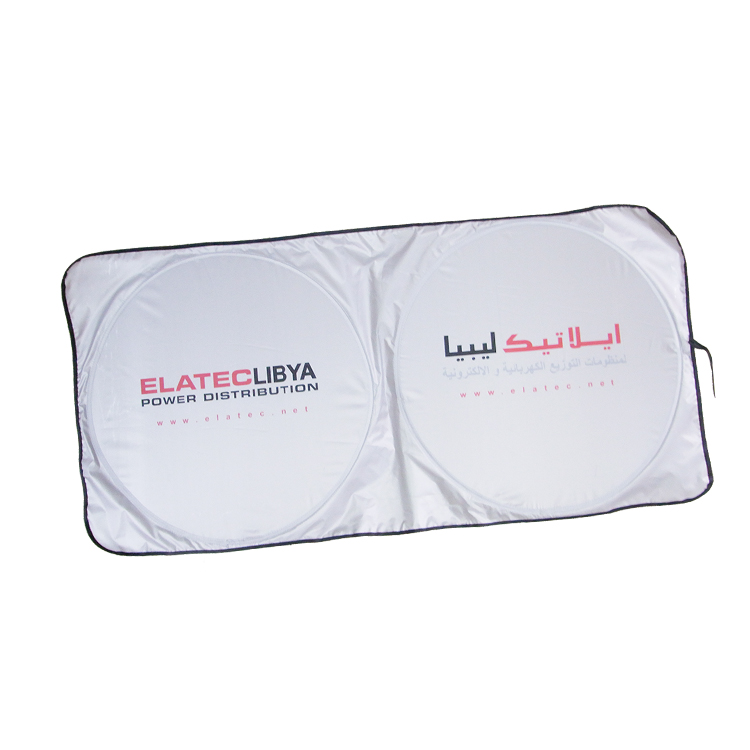 Foldable Car Front Window Advertising Foldable Car Window Sunshade