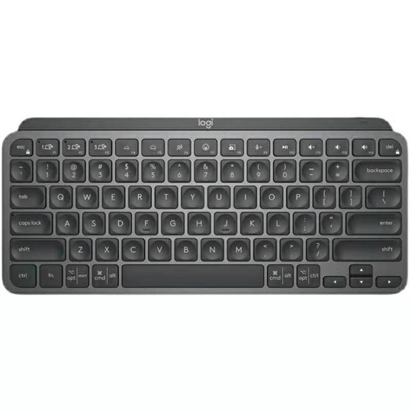 Мини-Клавиатура Logitech MX Keys, Минималистичная беспроводная клавиатура с подсветкой, Компактная Беспроводная мини-клавиатура Logitech