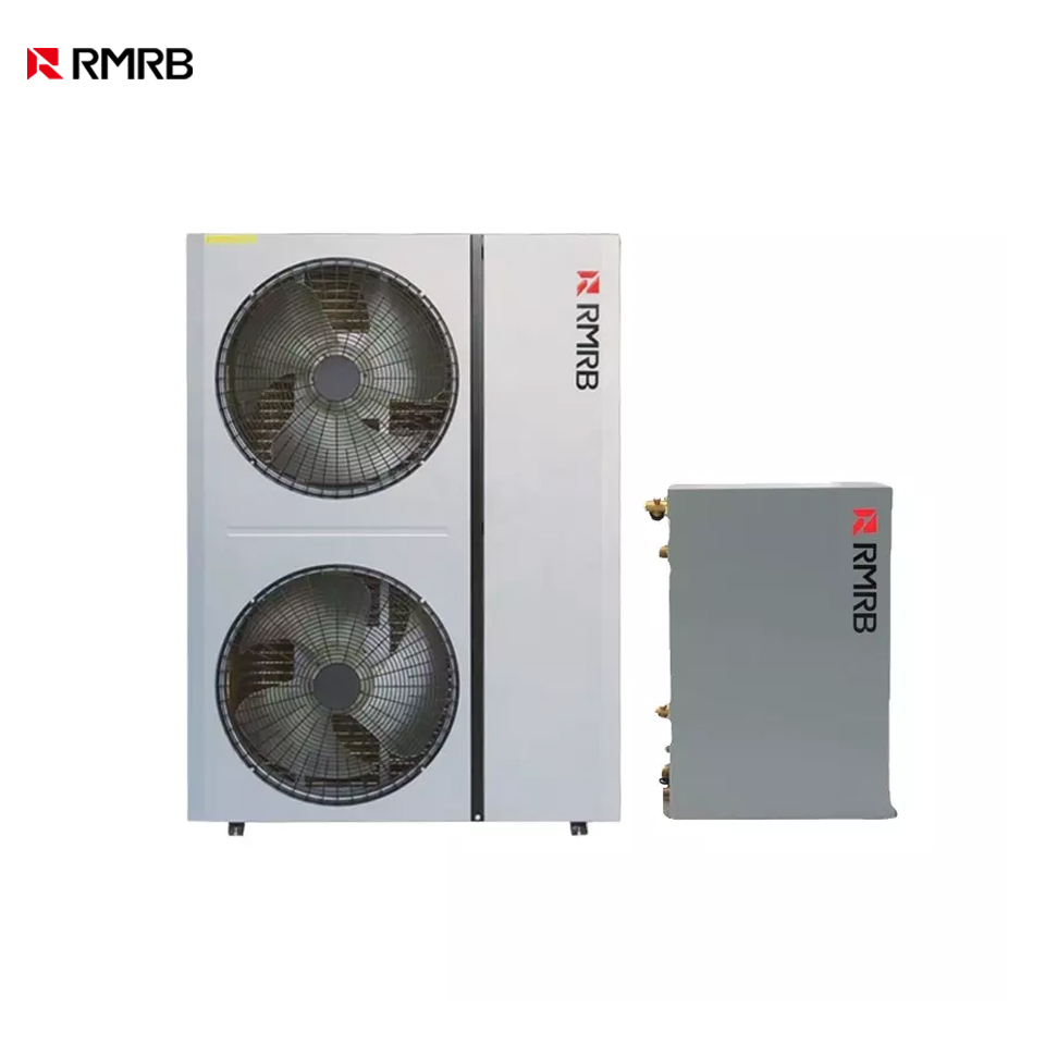 Energyefficiency R32 R410A компрессор Mitsubishi центральный инверторный тепловой насос 16 кВт 18 кВт Воздушный источник отопления тепловой насос