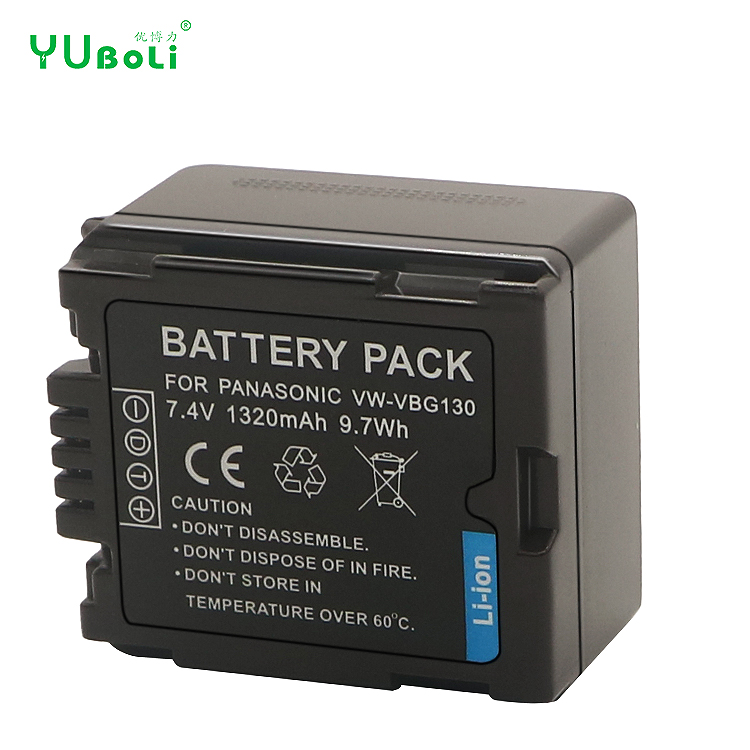 VW-VBG130 VW VBG130 VWVBG130 7.4V 1400mAh Camera Battery for Panasonic SDR-H80 HDC-DX5 HDC-TM20