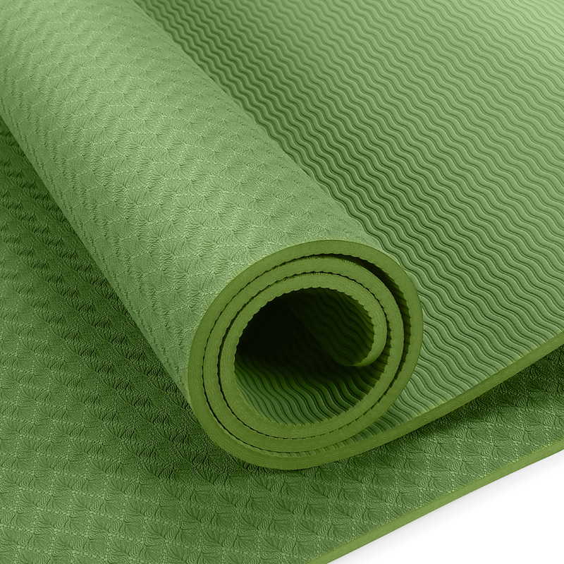 Custom Print Non Slip 4mm 5mm 6mm Tpe Yoga Mat