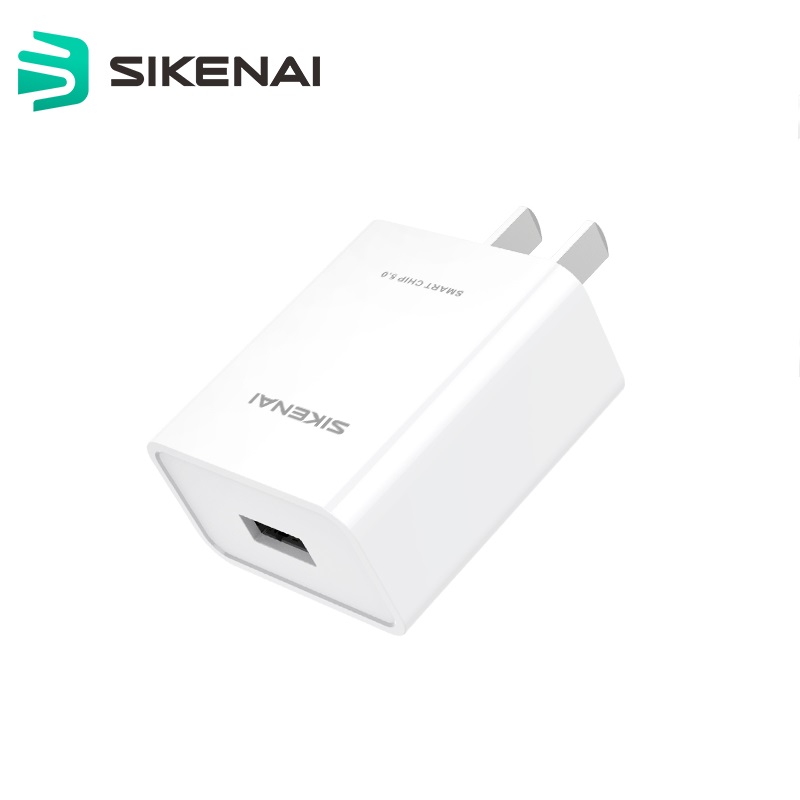 Сетевое зарядное устройство SIKENAI 2,1 а с USB-портом, дорожное зарядное устройство, адаптер, быстрое зарядное устройство для iphone, Huawei, Samsung