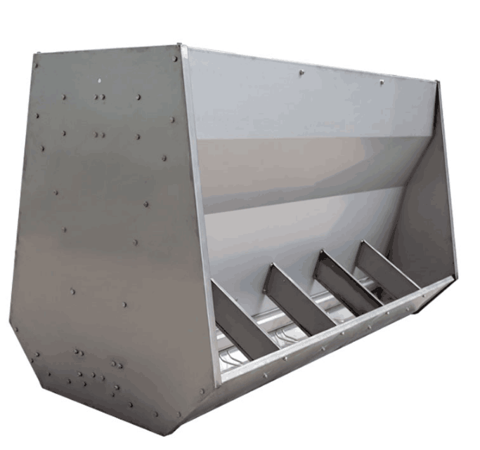 Automatic feeders for pigs