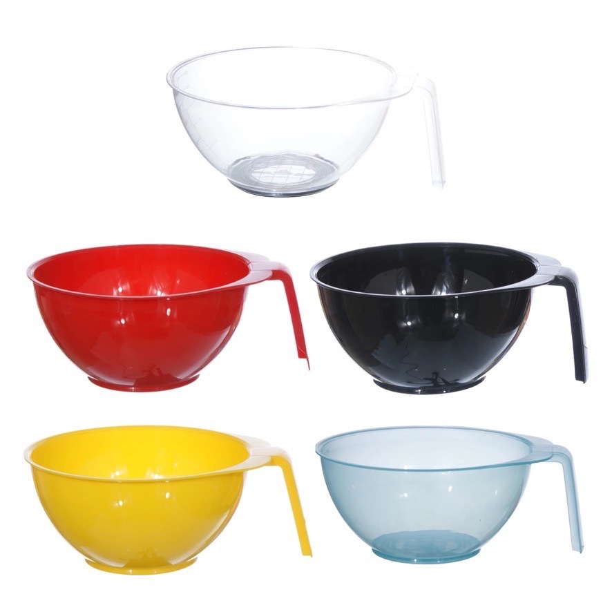 Wholesale Personalized Salon Hair Dye Bowl Tint Bowl Salon Hair Coloring Tools plastic barber dye mixing bowl