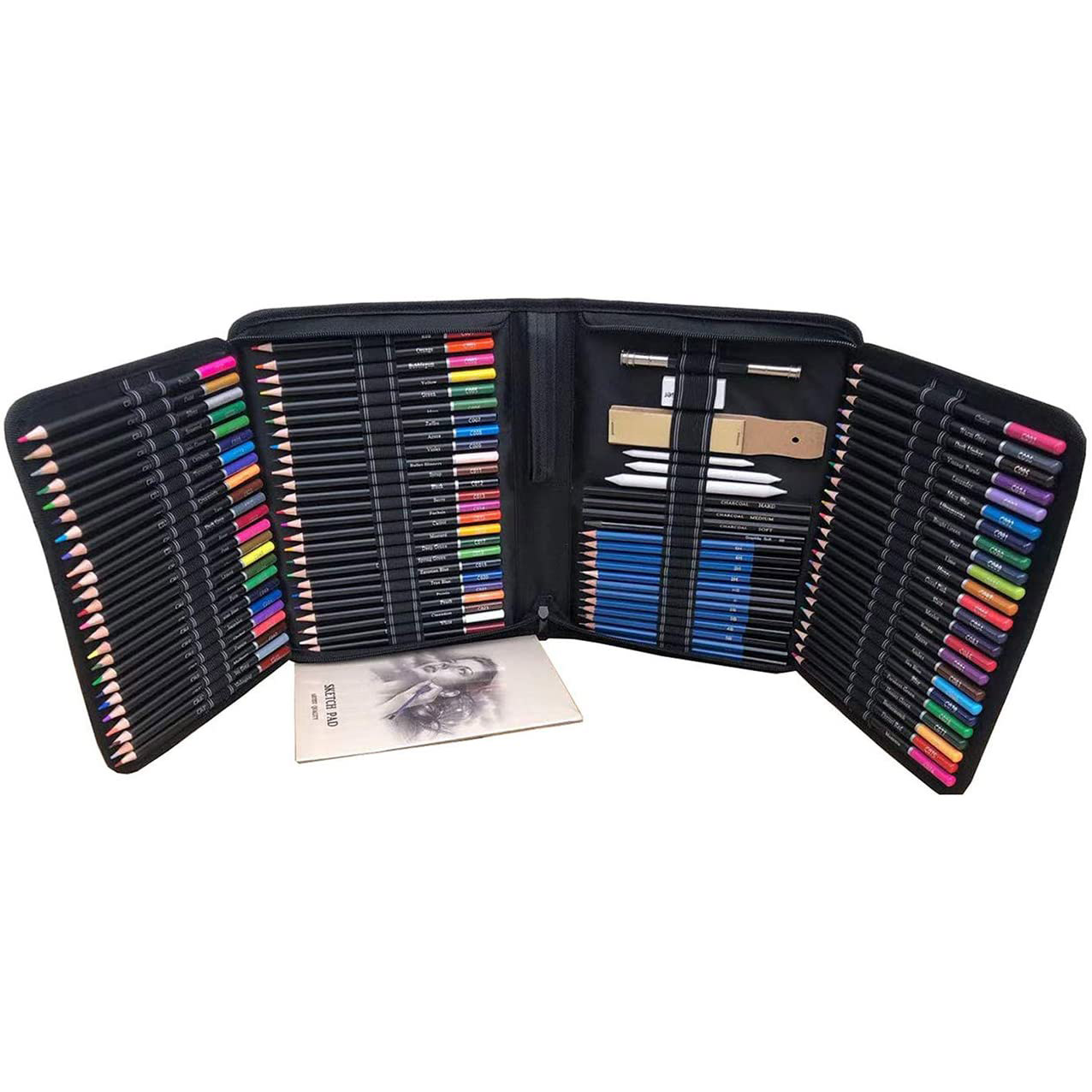 Wholesale 144 Pcs Professional Artist Art Sketching And Coloring Drawing Pencil Set