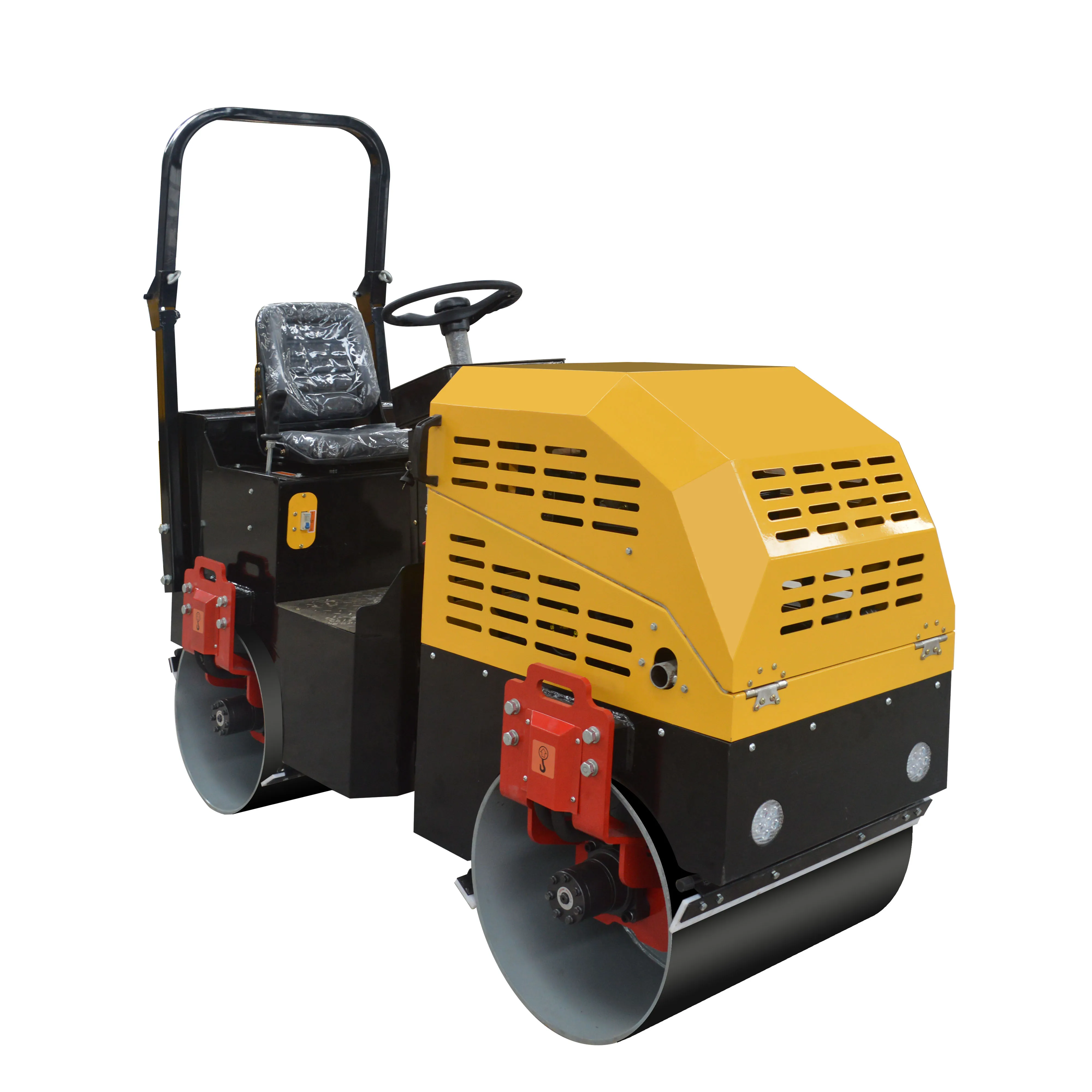 china sale 1.5 ton Double Drum Vibratory Road Roller for sale
