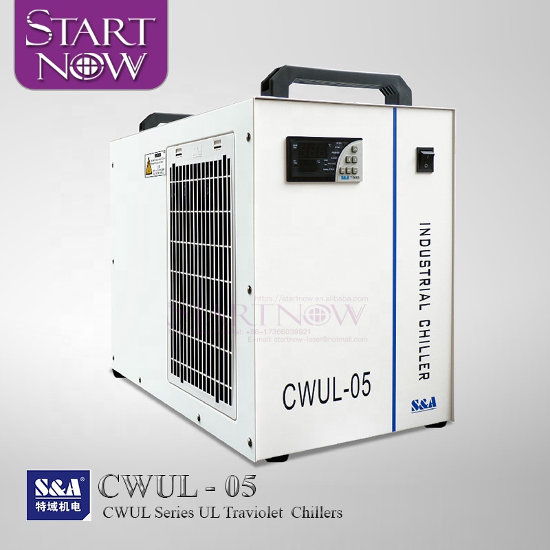 S & A CWFL-1000AN & 1000BN б/у Чиллеры для охлаждения 1000W волоконно-оптический машина CWUL-05 охладитель воды применяется для охлаждения 3 Вт 5 Вт Ультрафиолетовый лазер