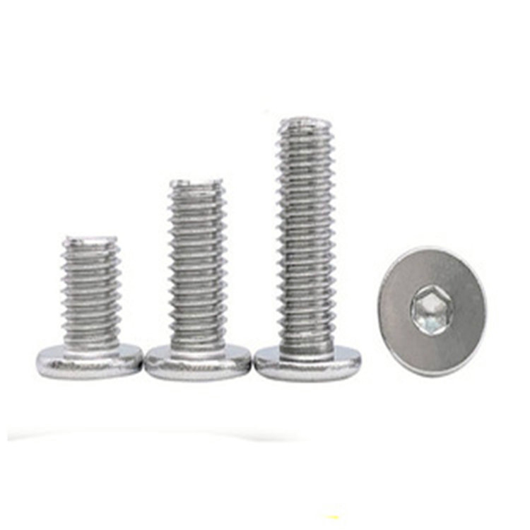 Ультранизкопрофильный тонкий шестигранный разъем micro screw M2 M3 M4