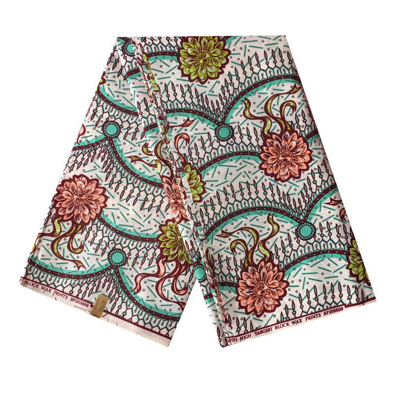 Wholesale of Ankara African Fabric ethnic clothing fabric printed with full polyester batik