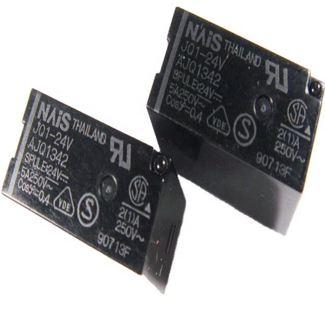 Реле общего назначения JQ1-24V JQ1-24V-F SPDT, 125VAC, 30VDC, 5A Новый и оригинальный