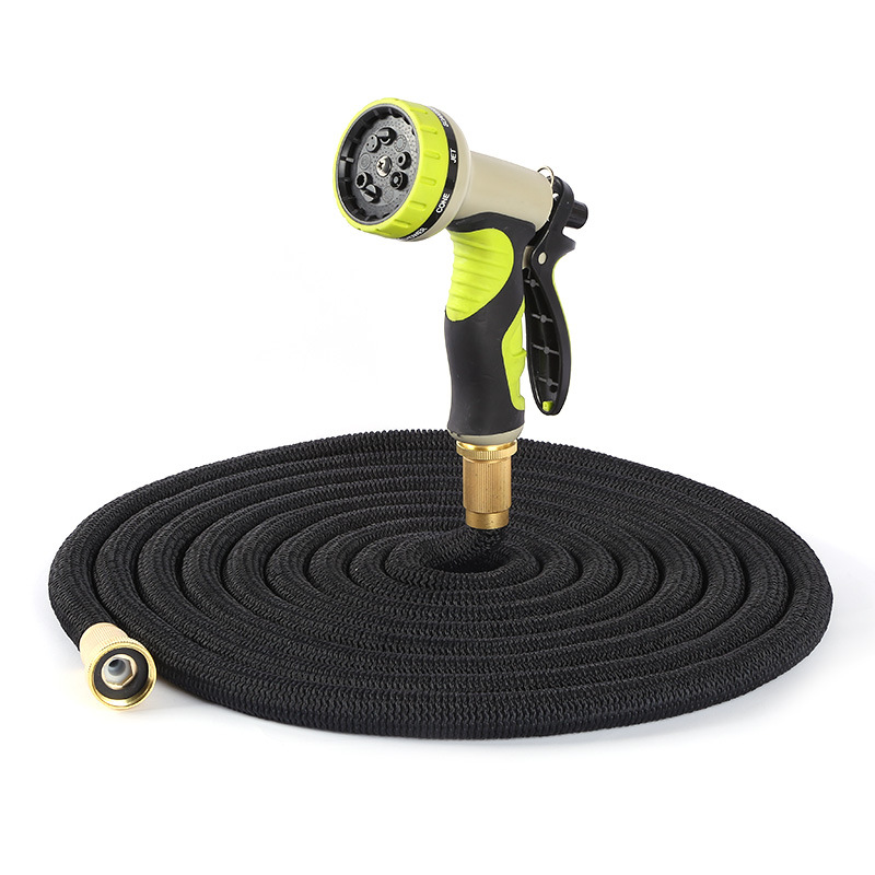Best expandable garden hose automatic 100ft expandable garden hose with 8 function nozzle