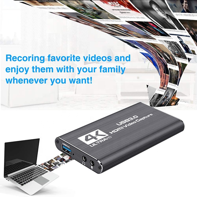 Xput высокоскоростная USB 3,0 Ultra HD 1080P HDMI Карта видеозахвата с петлей