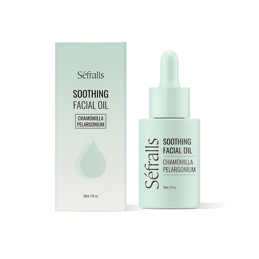 Pelargonium Facial Essence Oil Soothing Plant Extract Essence Oil Firming Skin Facial Massage Oil Skin Care Moisturizing 30ml