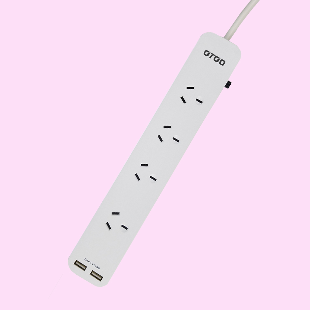 Одобренная Saa сетевая плата австралийского стандарта 2 usb 4 выхода USB сетевой фильтр