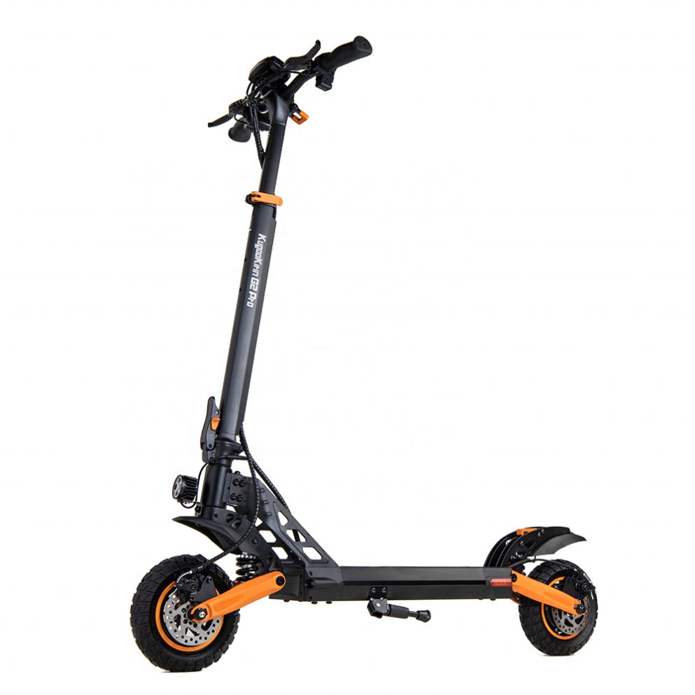 ЕС наличии Новые kugoo G2 Pro 10 "шины для бездорожья в 15ah батареей Макс скорость 55км км Электрический Mope самокат с сиденьем