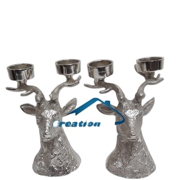 Stylish deer Head Candle Holder