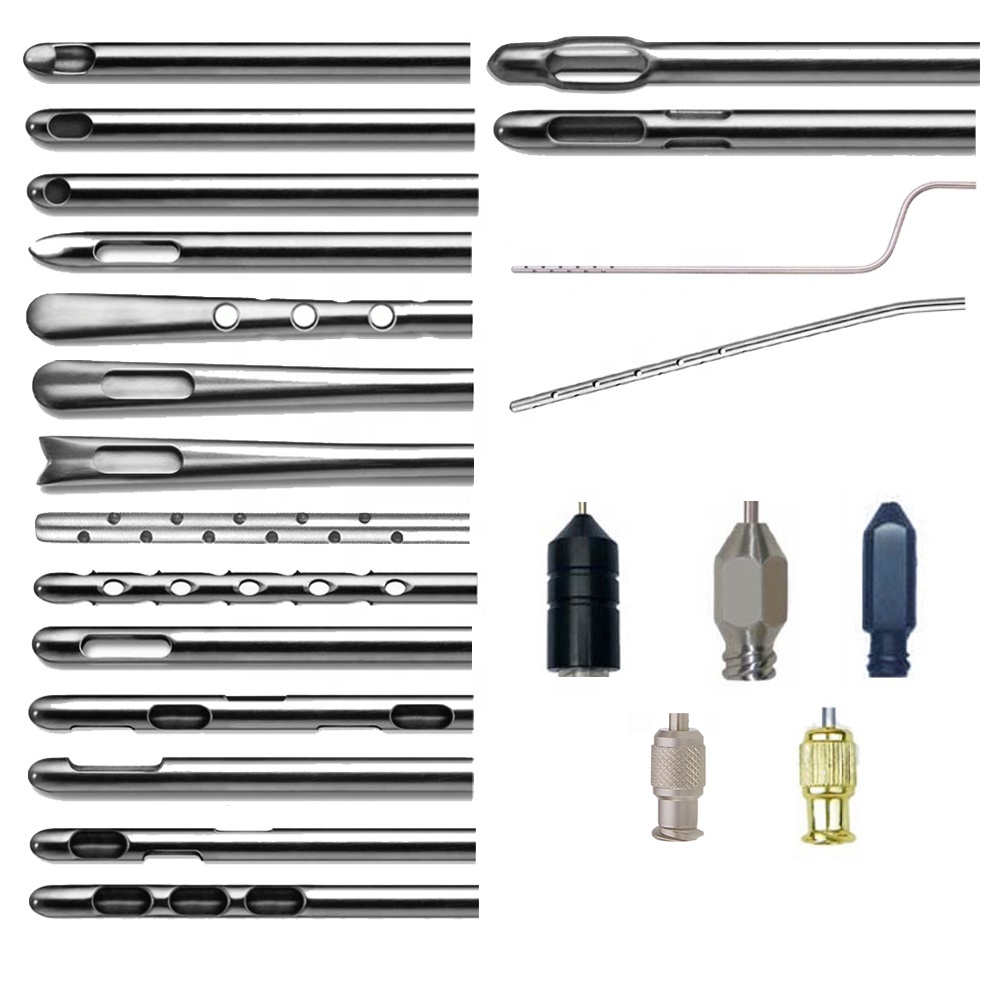 Best Quality LipoSuction Cannula Luer Lock Cannula, Stainless steel, Liposuction Surgical Instruments Reusable