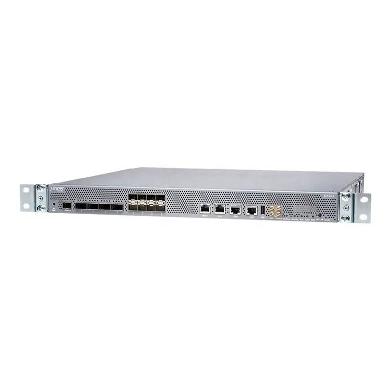 MX204 MX204-HWBASE-AC-FS маршрутизатор Junos-64 двойной переменного тока 400 Gbp MX-Series в наличии