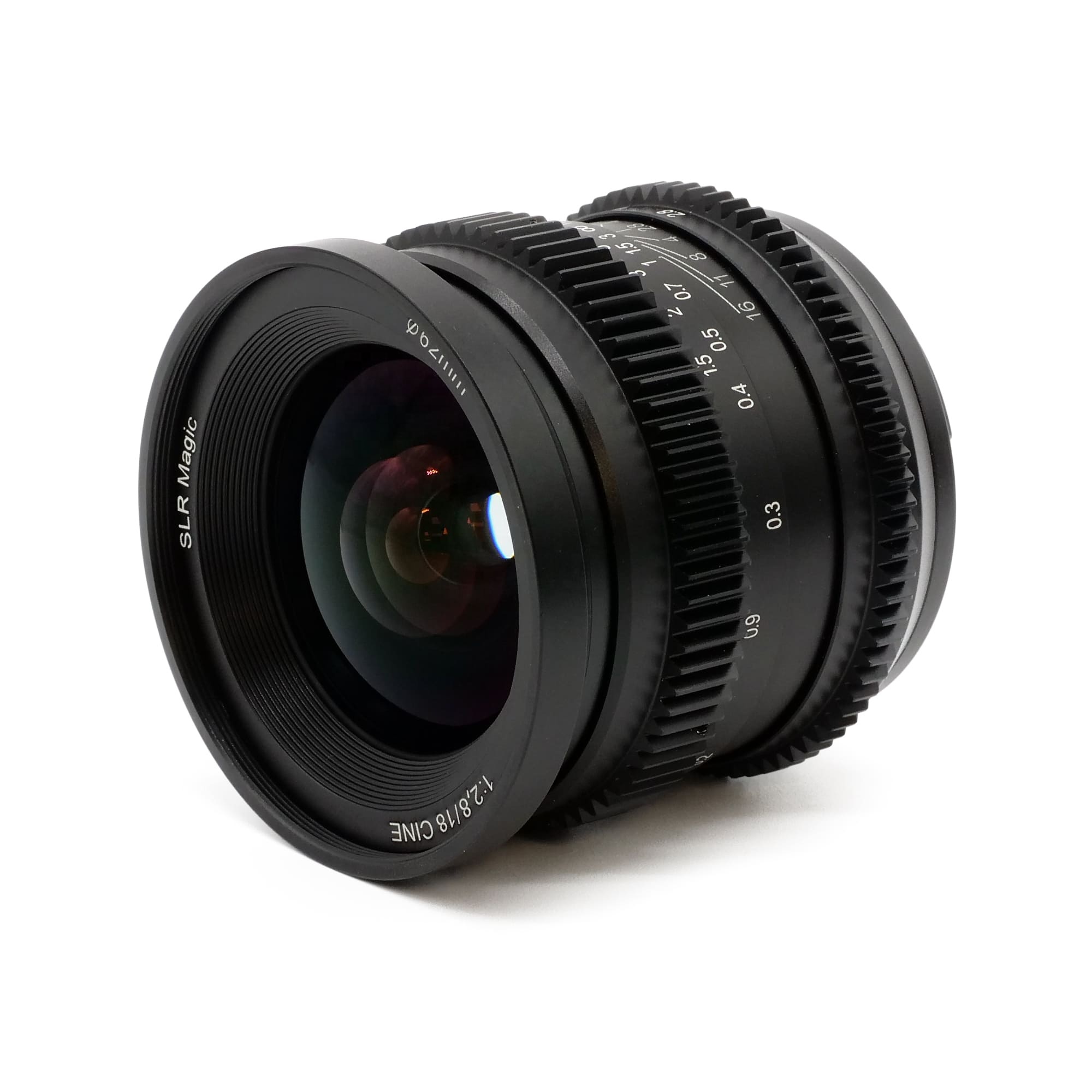 SLR Magic 18 мм F2.8 широкоугольный Полнокадровый кинообъектив, кинообъектив, основной объектив MF/ручная фокусировка для Fujifilm X-mount, Sony e mount