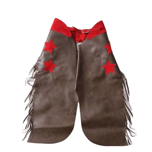Leather Chap Parel Cow Boy children's chaps Top Quality Leather Chaps