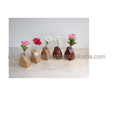 Mango wood High quality low piece and Acacia Wooden Flower Pot Planter wood home garden use