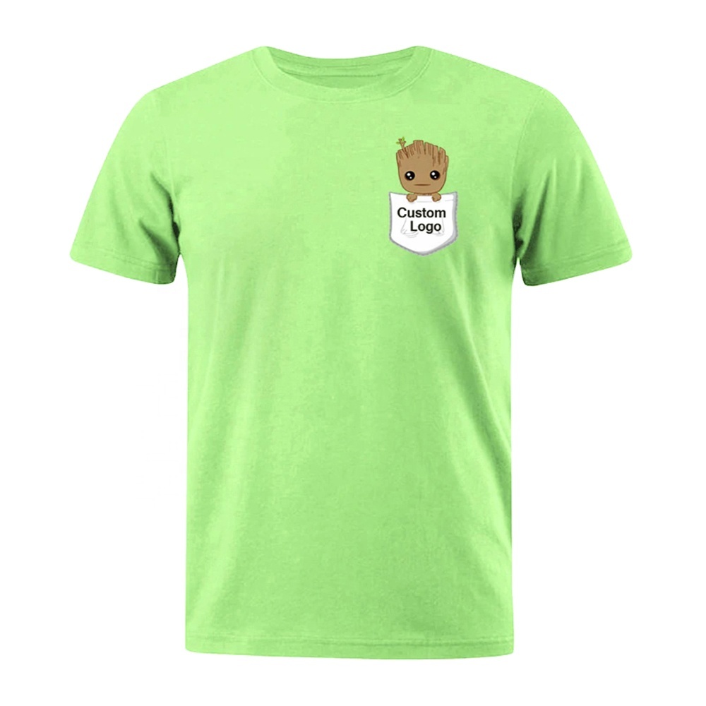 Best Selling Wholesale Cotton Custom Made T Shirts Crew Neck Short Sleeve Custom logo Cotton T Shirts