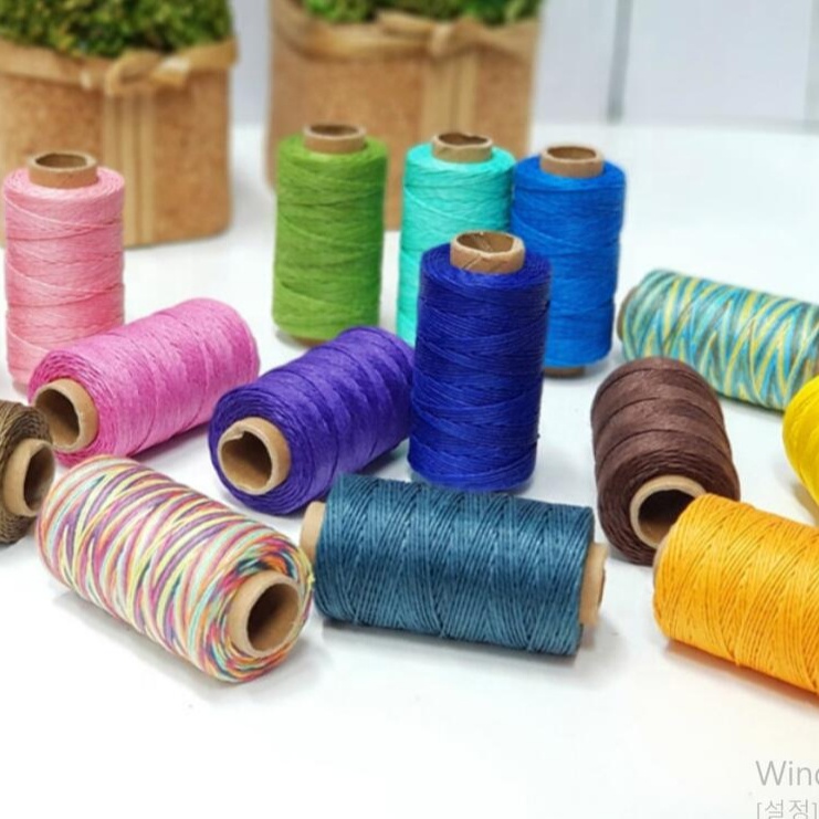 0,8 мм 4ply пеньковый шнур 50 м вощеный пеньковый шнур макраме шнур