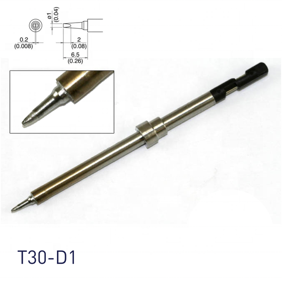 Soldering Tip T30 Series HAKKO Micro Soldering Iron FX2032 Soldering Station FX951 FX950 Rework Station FM203 FM206 N2 Soldering