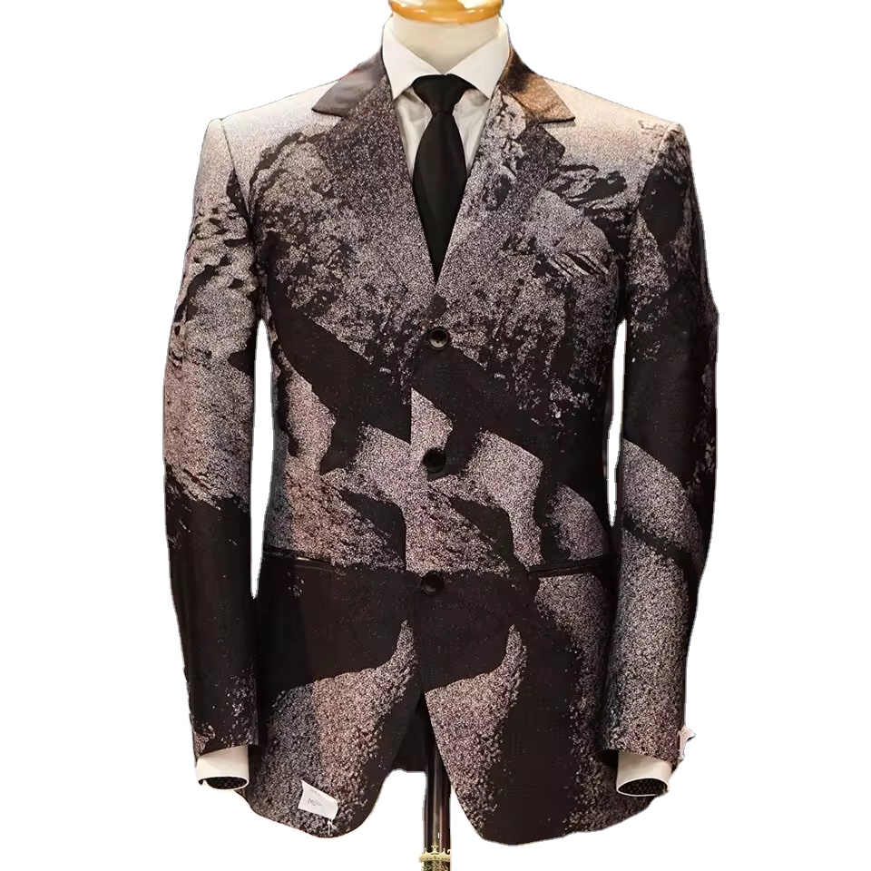 #2024-3 Bespoke wool business suit for men and women for 2024. It can be used for business and formal used.