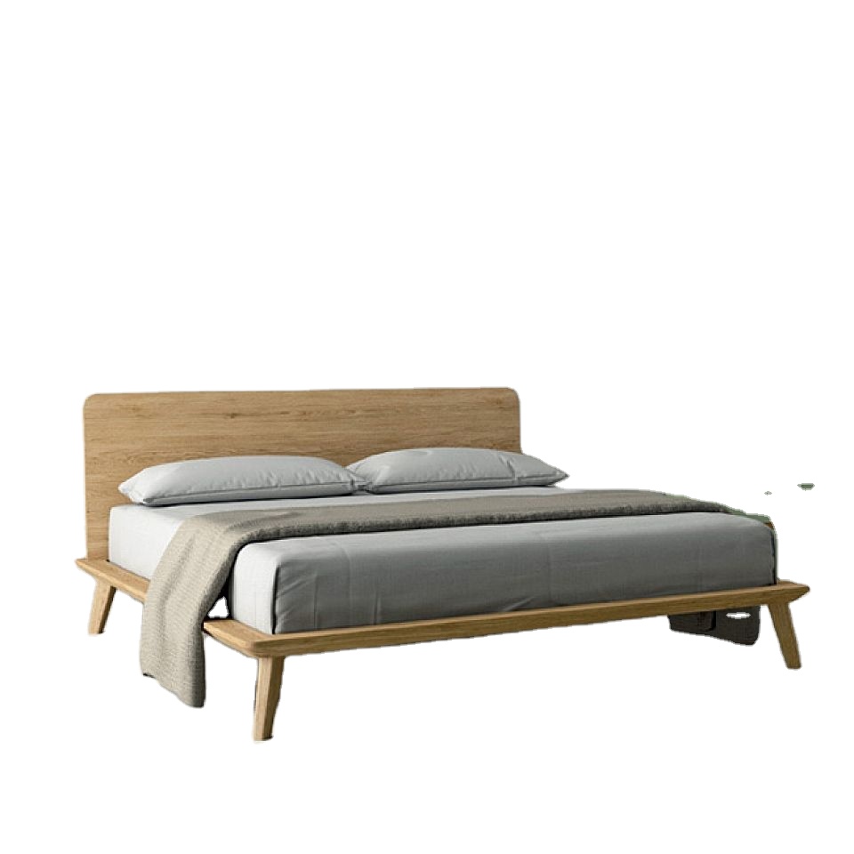 New Design High Quality Export Oriented Custom Wooden Bed From Indonesia