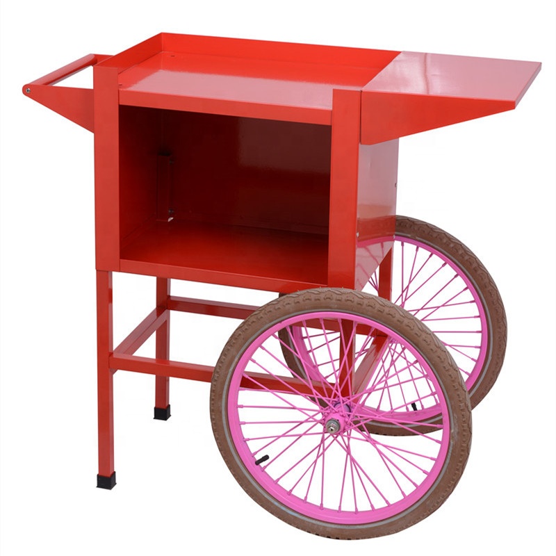 Easy Operated Pine Popcorn Maker With Cart Snack Equipment With Cheap Prices