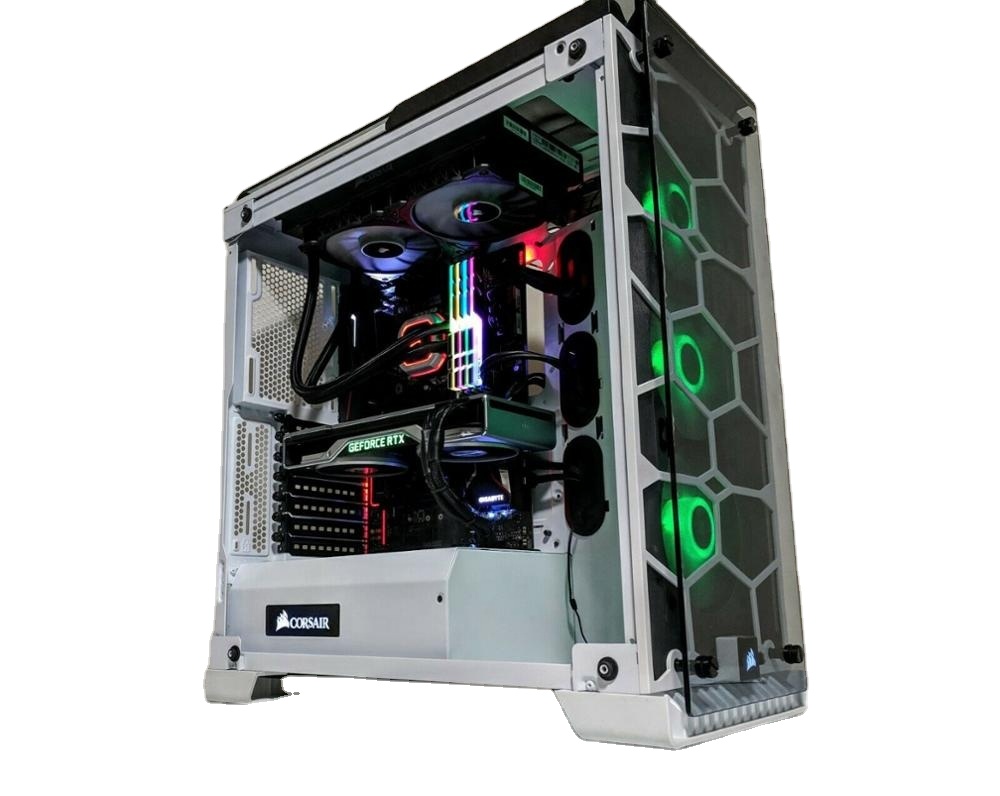 Новое Потрясающее игровой компьютер ПК-i9 9900k 4,70 ГГц-RTX 2080 Ti - 1 ТБ SSD-черный