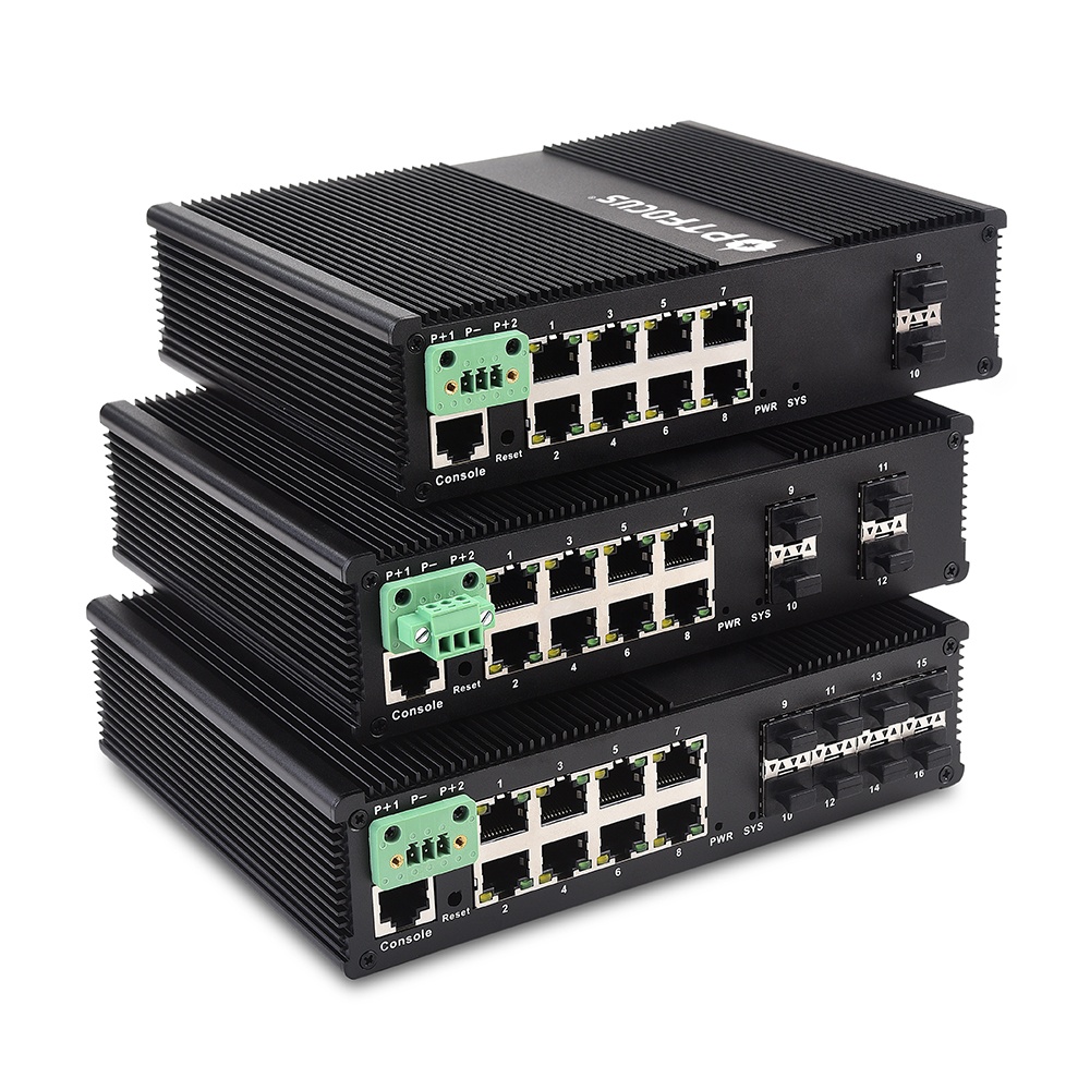 DC12V ~ DC48V вход POE питания промышленного 8-канальный Full Gigabit переключатели для системы солнечной энергии или транспортного средства